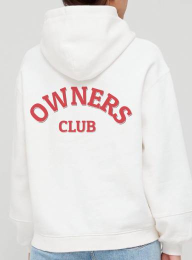 OWNERS CLUB CLASSIC HOODIE- PREMIUM STREETWEAR PULLOVER WITH BACK PRINT